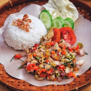 Geprek Besar Sambal Matah
